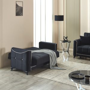 Acelya 2 Seater Sofabed With Storage – Bed