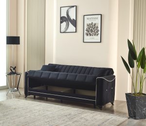 Acelya 3 Seater Sofabed With Storage - storage