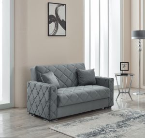 Hegel 2 Seater Sofabed - Grey Main